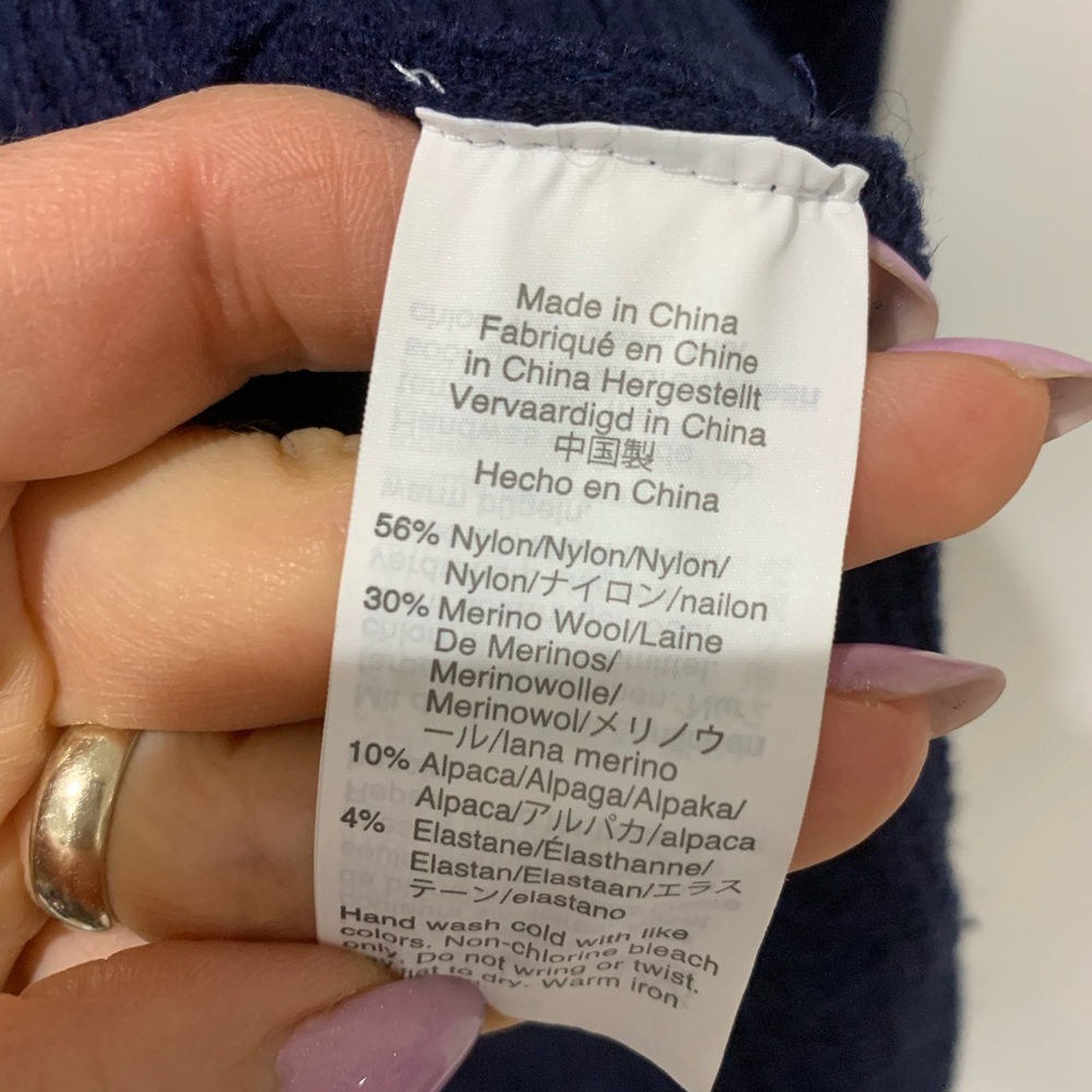 J. Crew soft wool alpaca blend turtleneck sweater - Picture 6 of 8